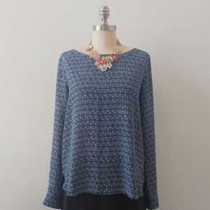 LOFT Utility Tunic Blouse
